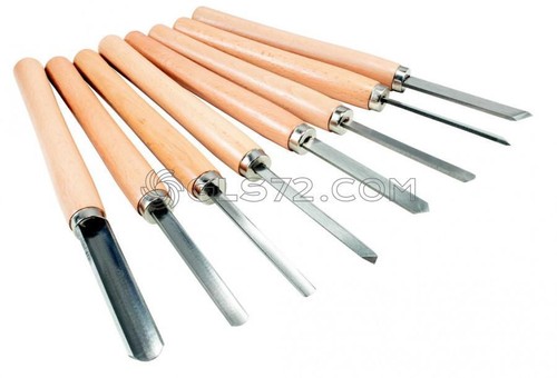 Set pezzi scalpelli sgorbie - 8,