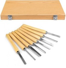 8 Pezzi Scalpelli per Tornio